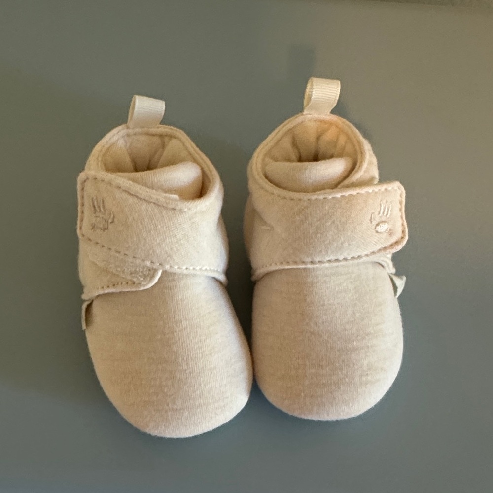 Baby Cream booties